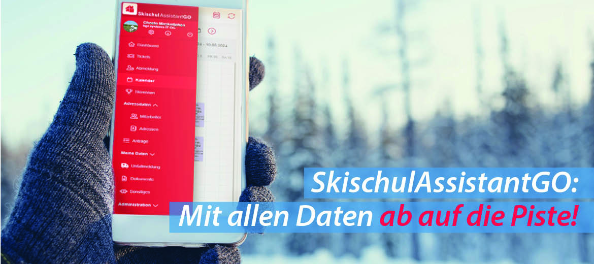 Skischulassistant Mobile - Mobile Daten für Ihre Skilehrer